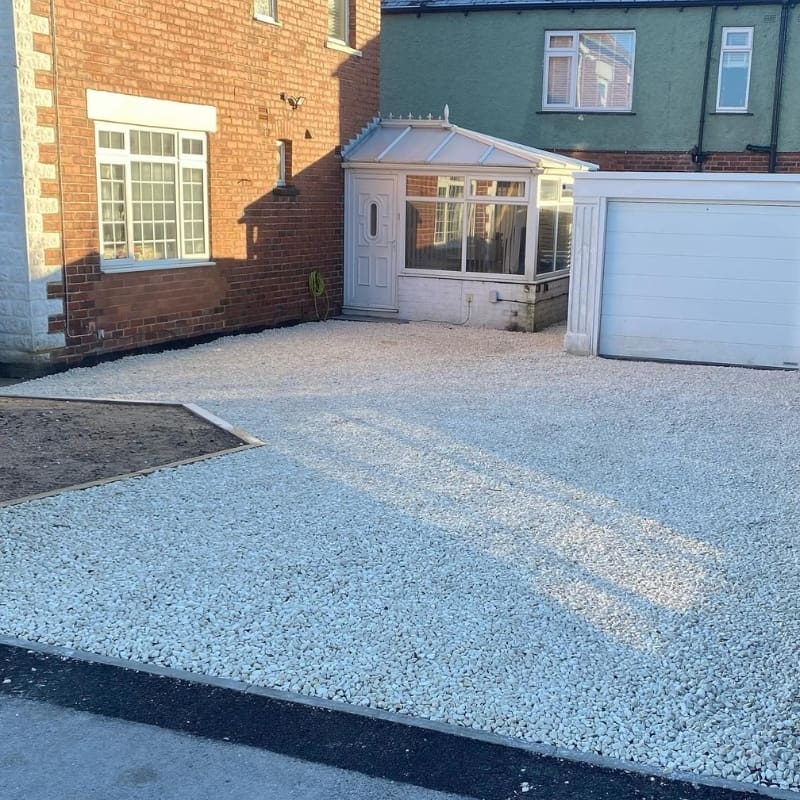 gravel driveways Mansfield